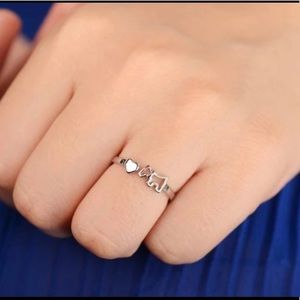 Dog lovers theme Adjustable ring – One Size fits most! (fits sizes 5-9)